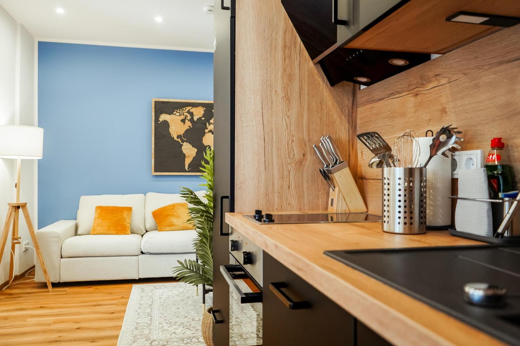 7Seas Boutique Aparthotel Homburg - Stilvoll, Digital & Ideal Fuer Familie & Business Luaran gambar