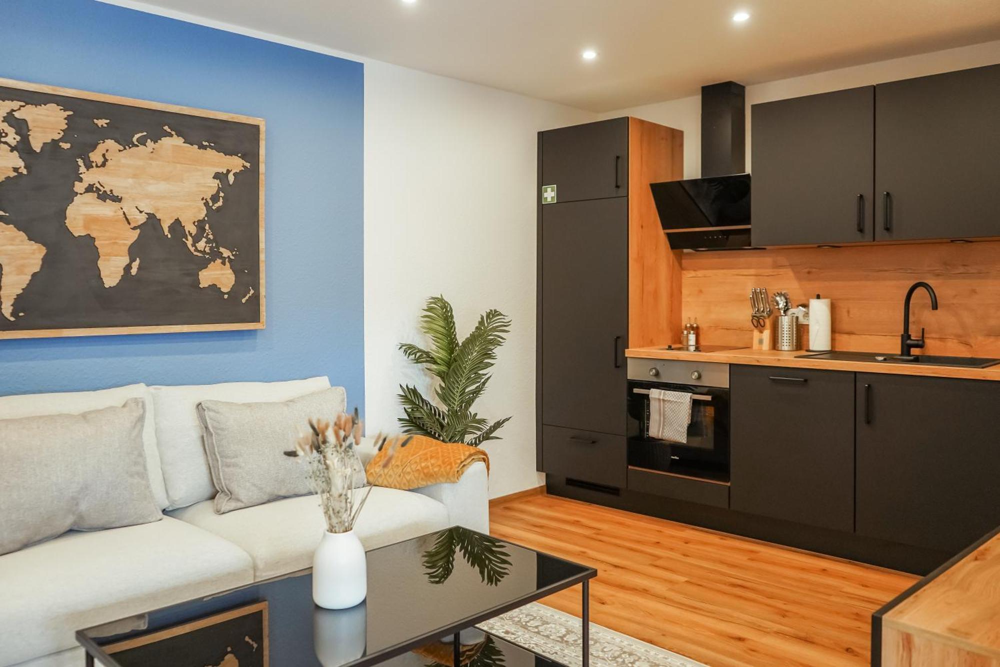7Seas Boutique Aparthotel Homburg - Stilvoll, Digital & Ideal Fuer Familie & Business Luaran gambar